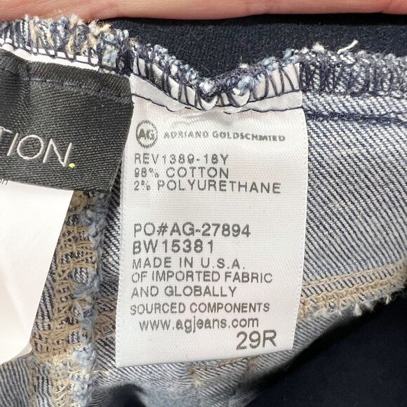 Adriano Goldschmied AG Maternity The Legging Ankle Jeans 18Y NWT Size 29 A3 - Picture 10 of 11